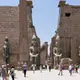 Vue du Temple Louxor en Egypte