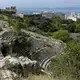 Vue de l'amphithéâtre romain de Cagliari