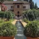 Vue des jardins de l'Alhambra 