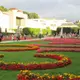 Photo des jardins fleuris du château de Mirabell à Salzbourg