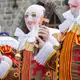 Vue du Carnavale de Binche