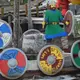 Photo du bateau de vikings à Legoland