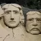 Photo du Mont Rushmore à Legoland