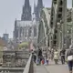Photo du Pont Hohenzollern à Cologne en Allemagne