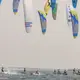 Photo de personnes pratiquant le kitesurf à Doha