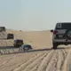 Vue du désert qatari