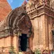 Vue du temple de Cham à Nha Trang au Vietnam