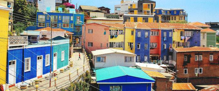 Partez en vacances au Chili et découvrez la ville de  Valparaiso au Chili