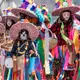 Vue du Carnaval de Mexico