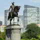 Photo de la Statue George Washington de Boston