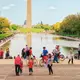 Vue du Washington Monument à Washington DC