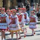 Photo d'un défilé d'enfants le jour de l'Indépendance ukrainienne