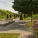 Vue des jardins de l'Évêché à Limoges