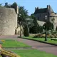 Vue des fortifications d'Hennebont en Bretagne pres de Lorient