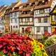 Photo des maisons à colombage de Colmar en Alsace près de Mulhouse