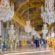 Vue de la galerie des glaces de Versailles
