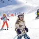 Photo d'enfants faisant du ski dans une station de ski des Pyrénées à proximité de Pau