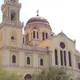 Vue de la cathédrale Agios Minas Grecque Orthodoxe en Crête