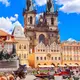 Photo de la Place de la vieille ville à Prague en République Tchèque