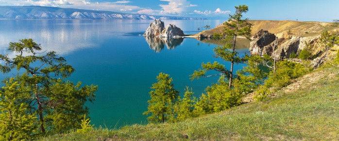 Voyage en Russie, vue sur le lac Baïkal