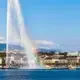 Photo du célèbre geyser de Genève en Suisse