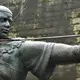Phot de la Statue de Robin des Bois de Nottingham