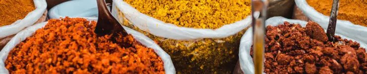 Découverte des épices indiennes Photo d'épices indiennes