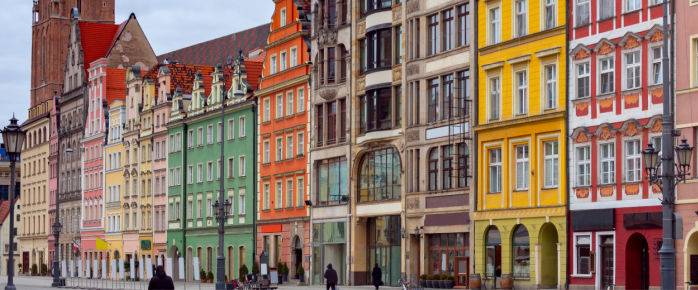 Vol pas cher pour Wroclaw et son centre ville coloré