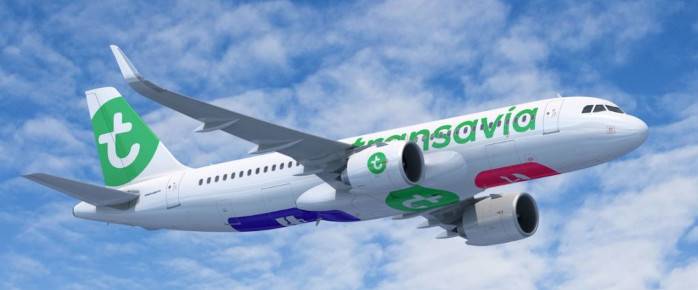 Décollage d'un avion Transavia France