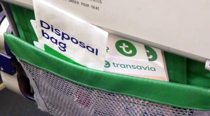 Siège dans un avion Transavia France Siège dans un avion Transavia France