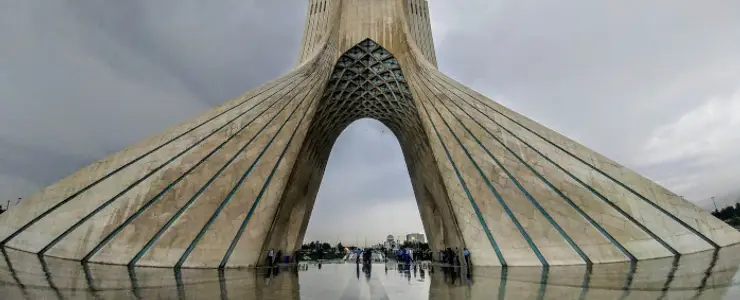 Photo de la Tour Azadi de Téhéran