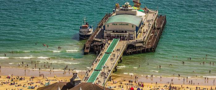 Réserver un vol pas cher pour Bornemouth 