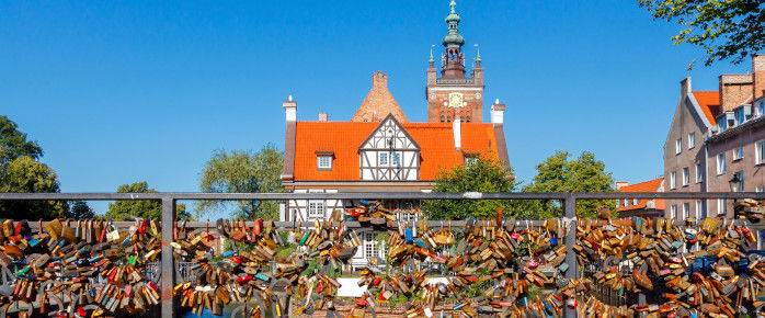 Billet d’avion pour Gdansk, découvrez le pont d’amour