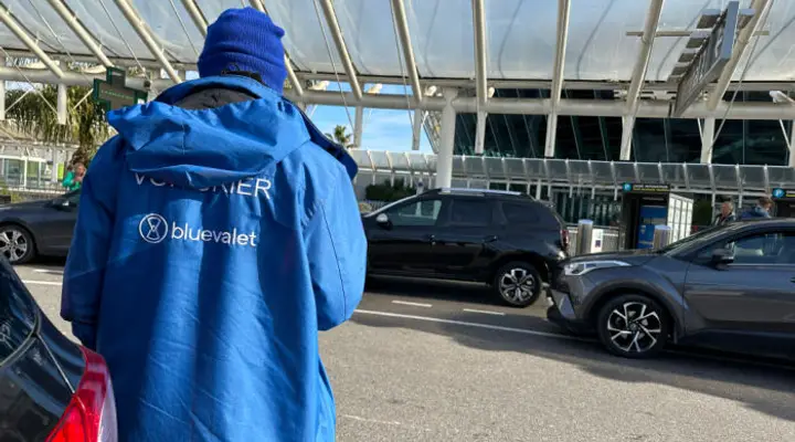Illustration - Photo non contractuelle Parking Blue Valet - Aéroport de Nice