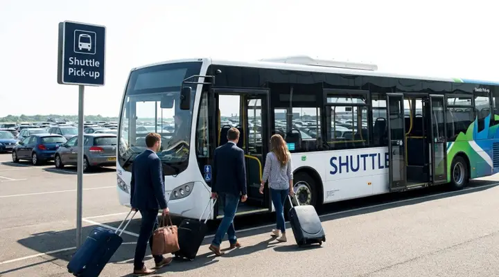 Illustration - Photo non contractuelle Parking P11 navette - Aéroport Nantes Atlantique