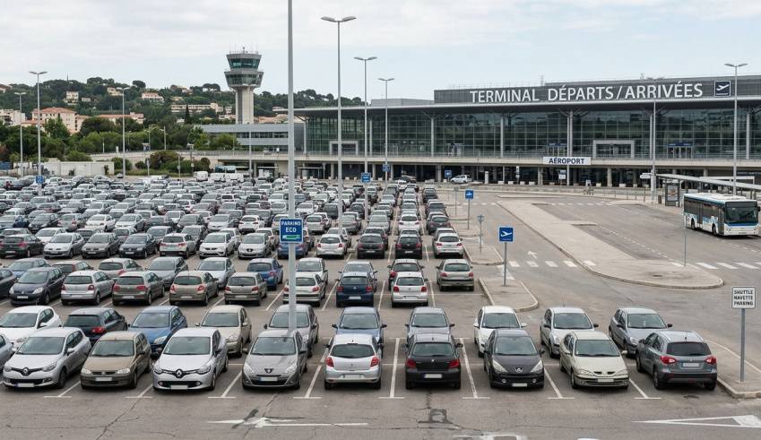 Parking P5 proximité - Aéroport Nantes Atlantique