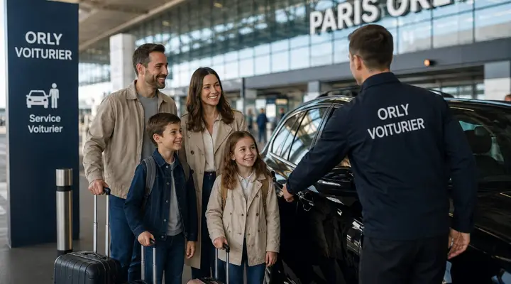 Illustration - Photo non contractuelle Parking avec chauffeur aéroport Paris Orly