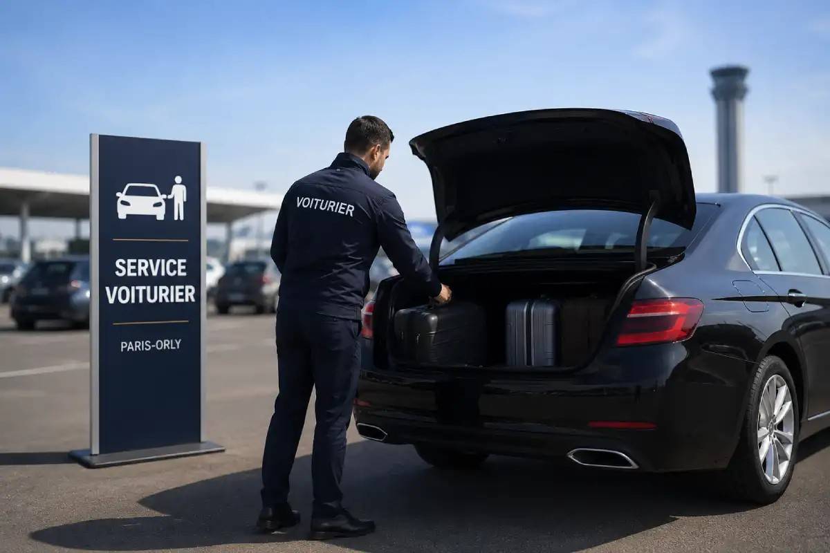 Réservation parking pas cher aéroport d'Orly avec voiturier