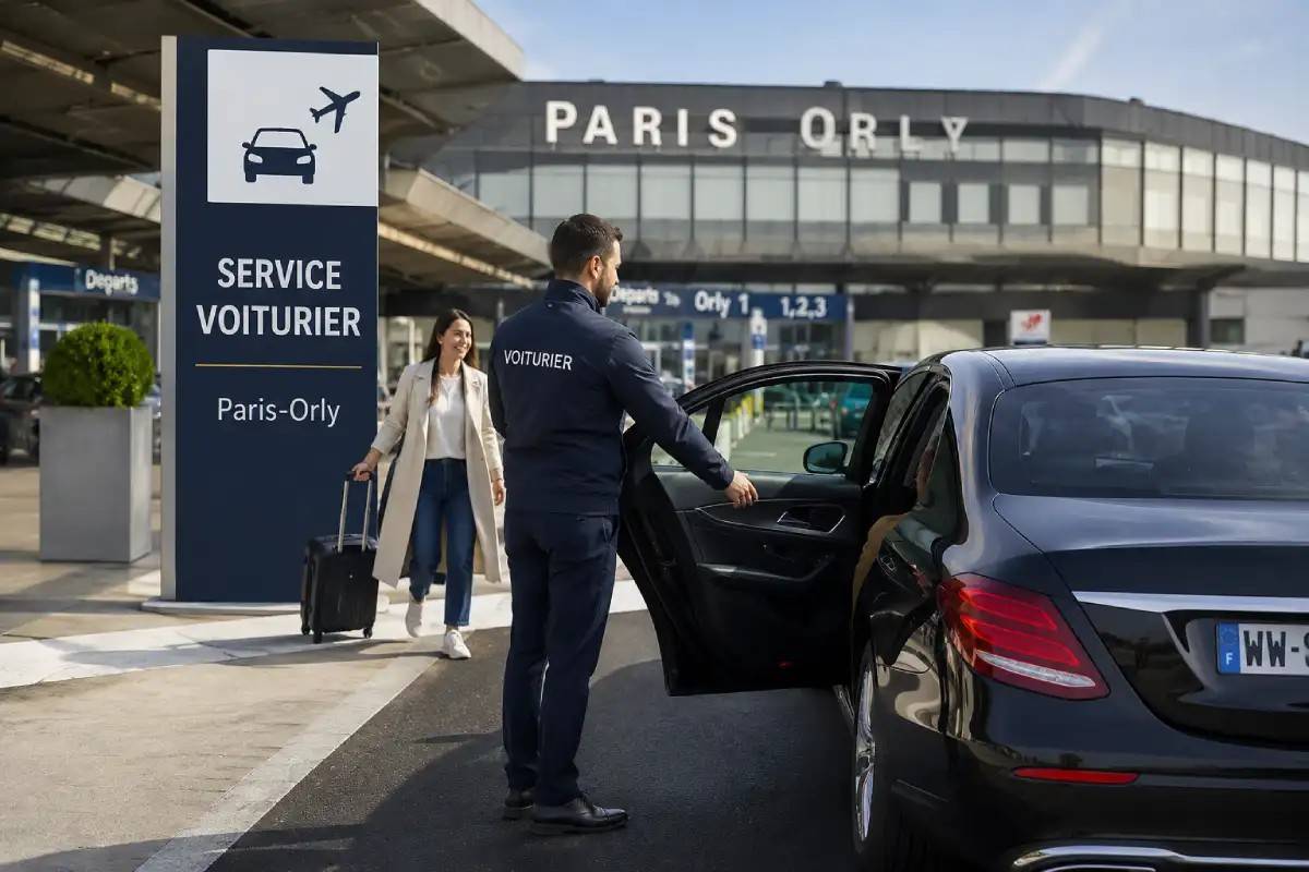 Parking avec voiturier pour un départ à Paris Orly