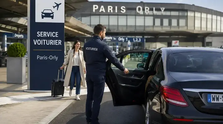 Illustration - Photo non contractuelle Parking avec voiturier pour un départ à Paris Orly