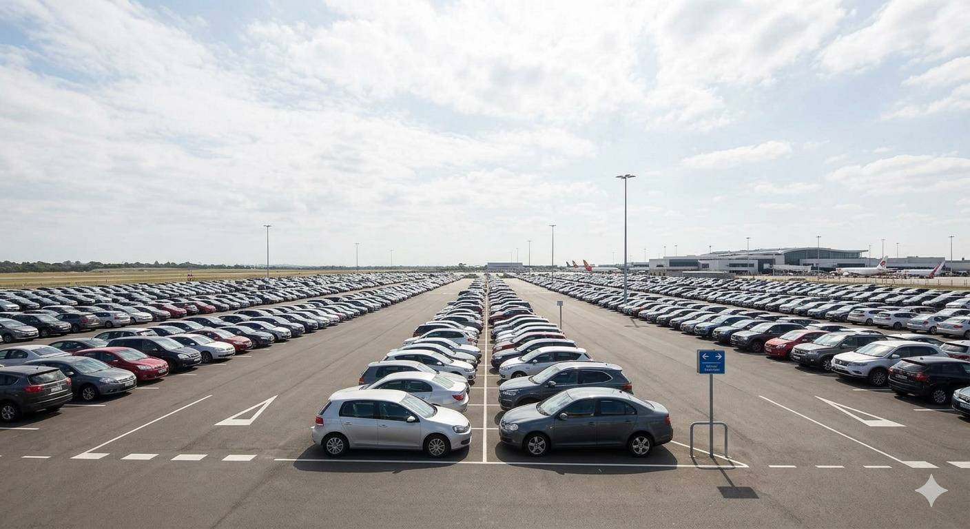 Parking Alyse Parc Auto extérieur - Aéroport de Lyon
