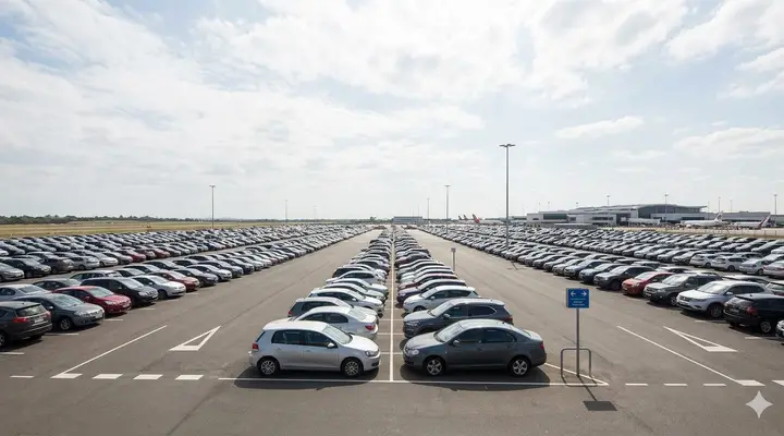 Illustration - Photo non contractuelle Parking Alyse Parc Auto extérieur - Aéroport de Lyon