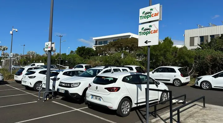 Réservation Tropicar à l'Aéroport de la Réunion Parking ITC Tropicar - Aéroport Roland Garros