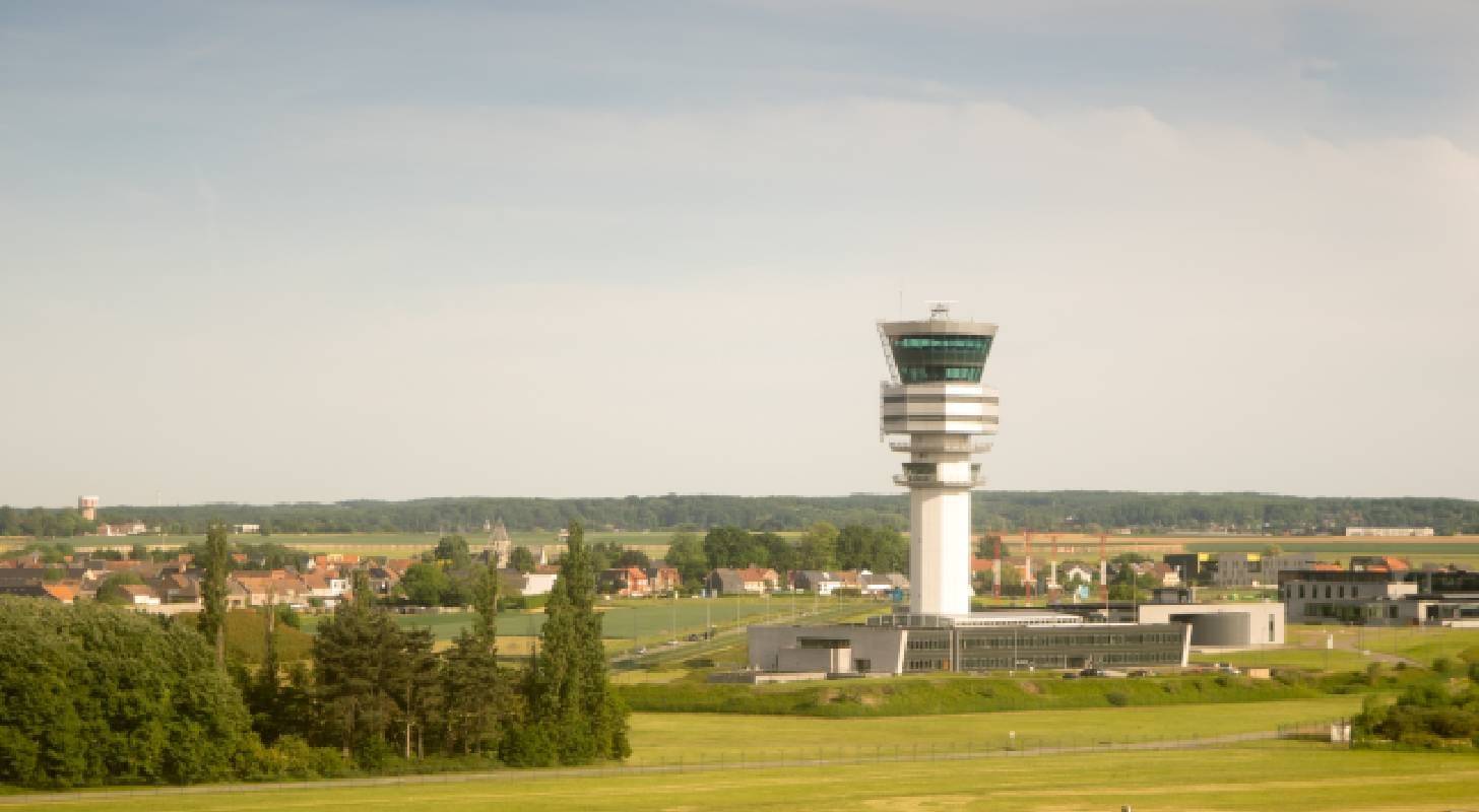 Tour de contrôle de l'aéroport Bruxelles Zaventem