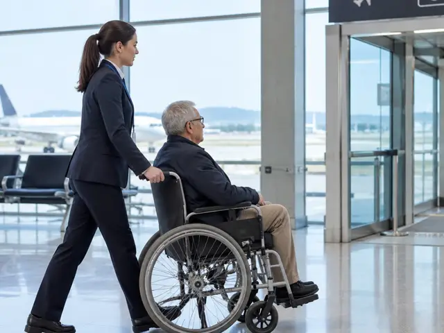 Prise en charge des personnes PMR à l'aéroport de Nice