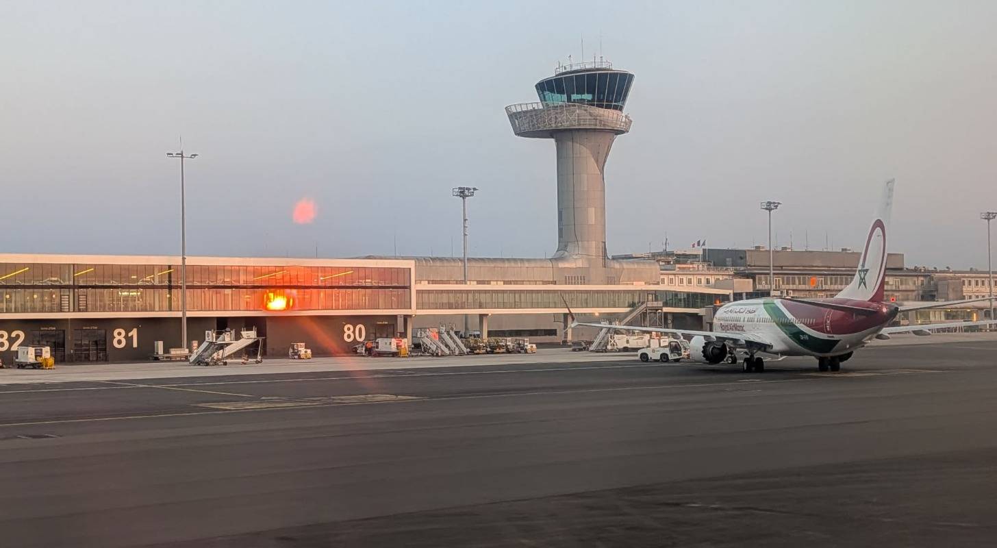 Façade de l'aéroport Bordeaux Mérignac