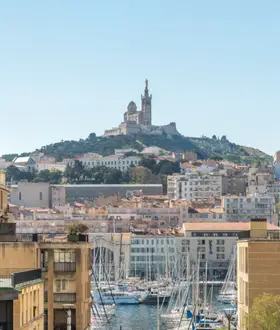 Vue de Notre Dame de la garde