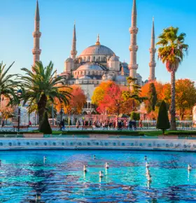 Réserver un vol Lyon Istanbul pas cher et partez en vacances en Turquie