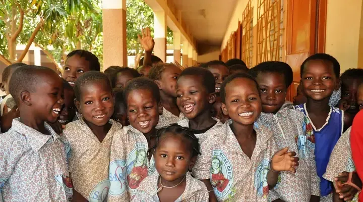 Des enfants à l'école près de Ouagadougou Voyage à Ouagadougou, des enfants à l'école