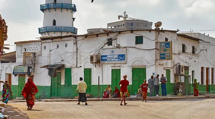 Centre-ville de Djibouti Vol pas cher pour Djibouti, visite du centre-ville